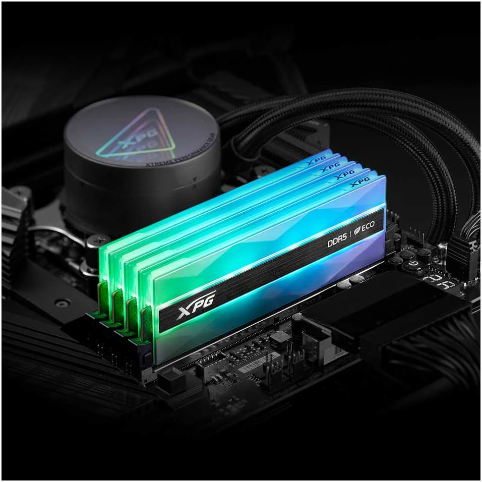 RAM ADATA 16GB DIMM 6400 (1x 16 GB) (sidabrinis, AX5U6400C3216G-CLANRSG, Lancer Neon RGB, INTEL XMP, AMD EXPO)