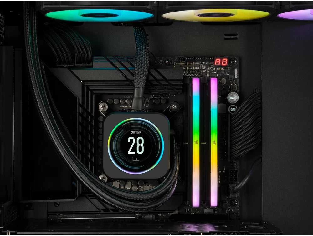 RAM „Corsair VENGEANCE RGB“ | 32 GB | DDR5 | 4000 MHz | Kompiuteriai/serveriai | Registracijos Nr. | ECC Nr.