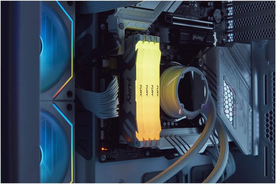 RAM KINGSTON 16GB 6400MT/s DDR5 CL32 DIMM FURY Renegade RGB