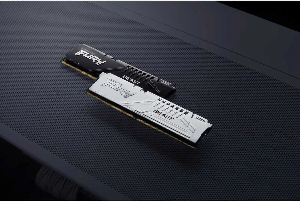 RAM KINGSTON 16GB 6400MT/s DDR5 CL32 DIMM FURY Beast Juodas EXPO