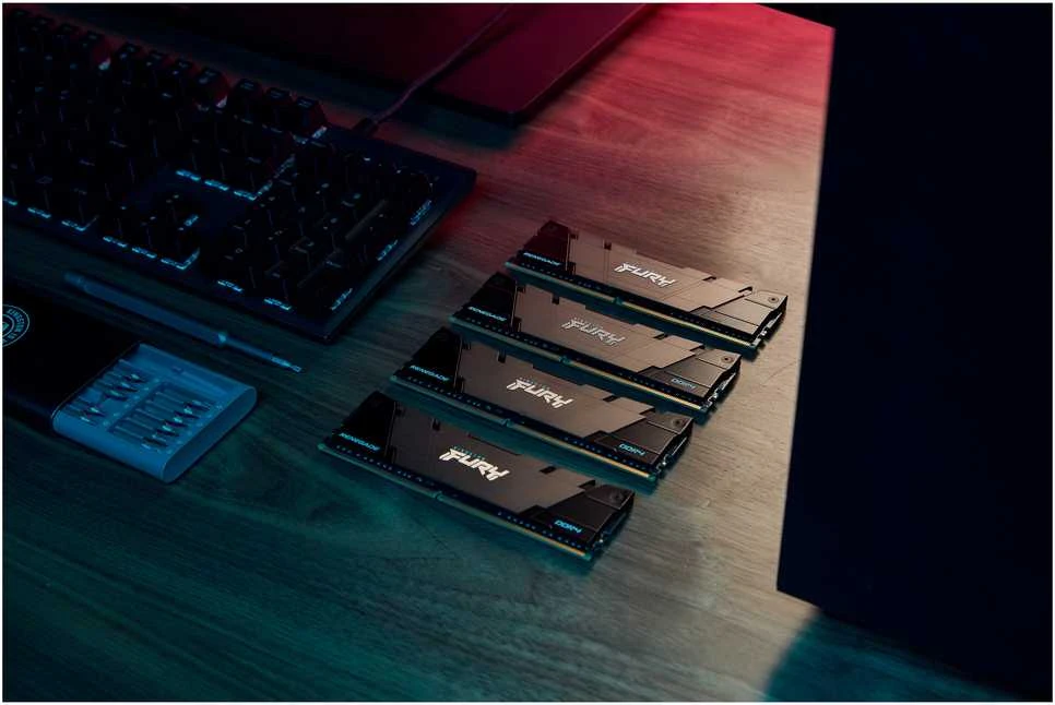 RAM Kingston KF436C18RB2/32 32GB 3600MT/s DDR4 CL18 DIMM FURY Renegade Juodas | Kingston