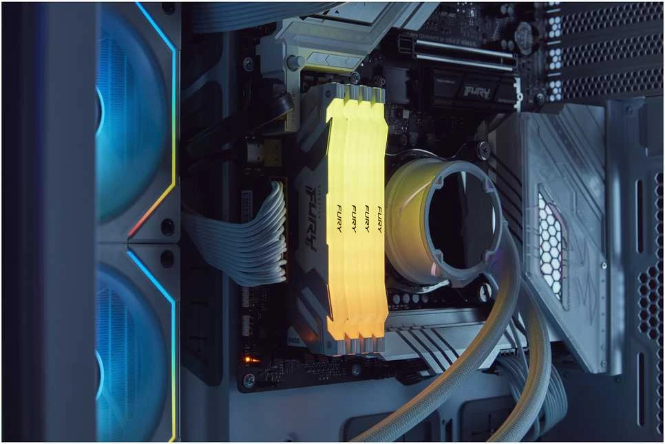 RAM Kingston KF564C32RSA-32 32GB 6400MT/s DDR5 CL32 DIMM FURY Renegade RGB XMP | Kingston