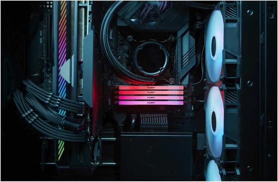 RAM Kingston KF564C32RSA-48 48GB 6400MT/s DDR5 CL32 DIMM FURY Renegade RGB XMP | Kingston