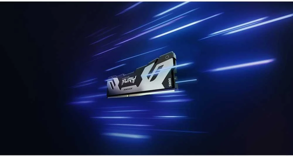 RAM Kingston KF564C32RS-48 48GB 6400MT/s DDR5 CL32 DIMM FURY Renegade Sidabrinis XMP | Kingston