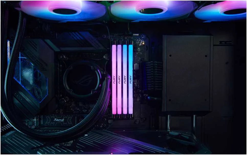 RAM Kingston KF564C32RSA-48 48GB 6400MT/s DDR5 CL32 DIMM FURY Renegade RGB XMP | Kingston