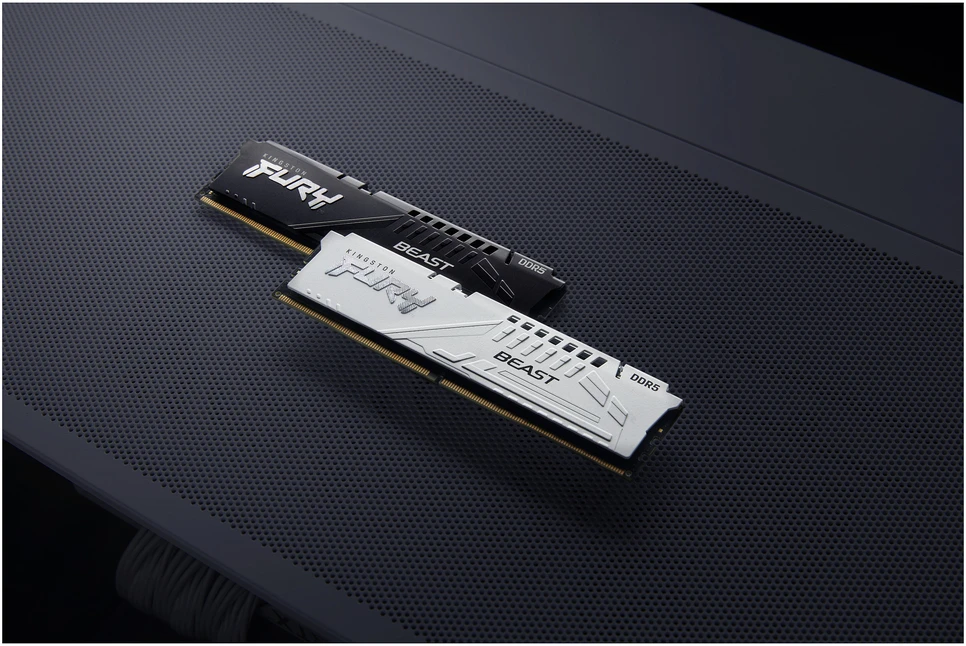 RAM „Kingston Fury Beast“ Juodas 64GB [1x64GB 5600MHz DDR5 CL40 DIMM]