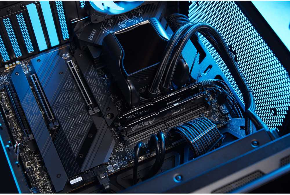 RAM Kingstonas | Fury Beast RGB | 8 GB | DDR5 | 5200 MHz | PC/serveris | Registracijos Nr. | ECC Nr