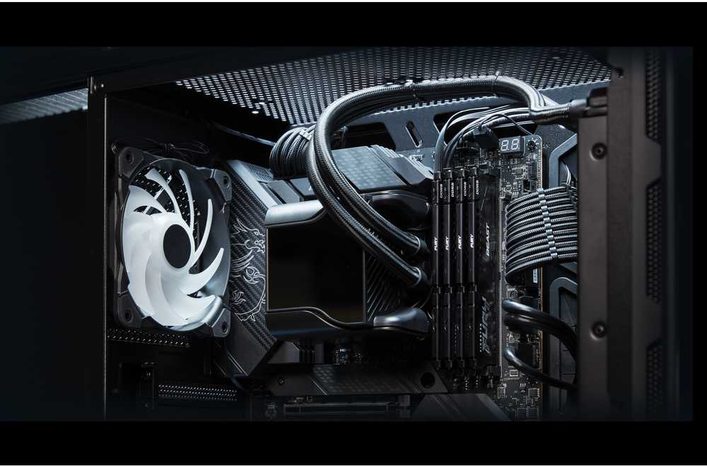RAM Kingstonas | Fury Beast RGB | 8 GB | DDR5 | 5200 MHz | PC/serveris | Registracijos Nr. | ECC Nr