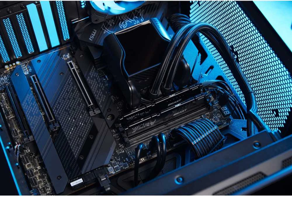 RAM Kingston | FURY Beast Juodas EXPO | 8 GB | DDR5 | 6000 MHz | PC/serveris | Registracijos Nr. | ECC Nr.