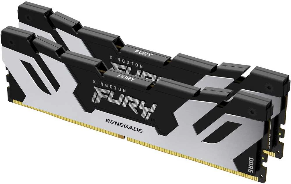 RAM Kingston KF560C32RSK2-96 96GB 6000MT/s DDR5 CL32 DIMM (Kit of 2) FURY Renegade Sidabrinis XMP | Kingstonas