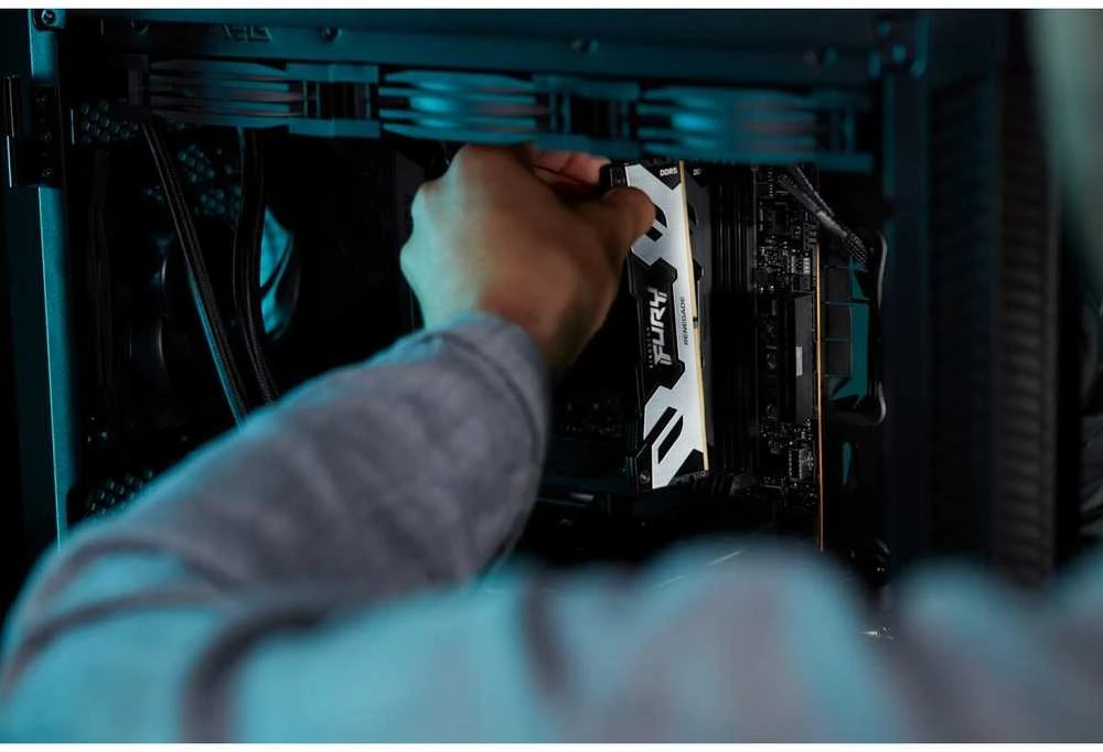 RAM Kingston KF560C32RSK2-96 96GB 6000MT/s DDR5 CL32 DIMM (Kit of 2) FURY Renegade Sidabrinis XMP | Kingstonas