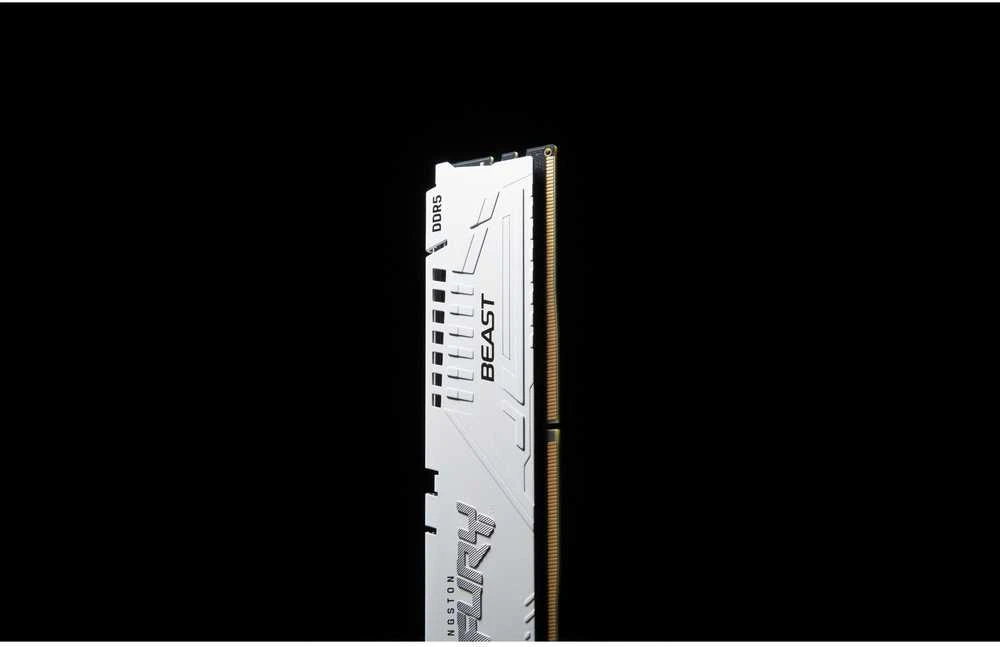 RAM Kingston KF552C40BWK2-32 32GB 5200MT/s DDR5 CL40 DIMM (Kit of 2) FURY Beast Baltas XMP | Kingstonas