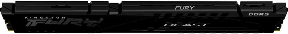 RAM Kingston KF556C40BBK4-64 64GB 5600MT/s DDR5 CL40 DIMM (Kit of 4) FURY Beast Juodas XMP | Kingstonas