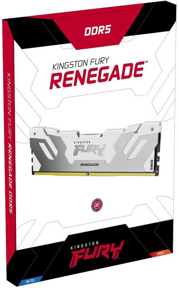 RAM Kingston KF564C32RWK2-32 32GB 6400MT/s DDR5 CL32 DIMM (Kit of 2) FURY Renegade Baltas XMP | Kingstonas
