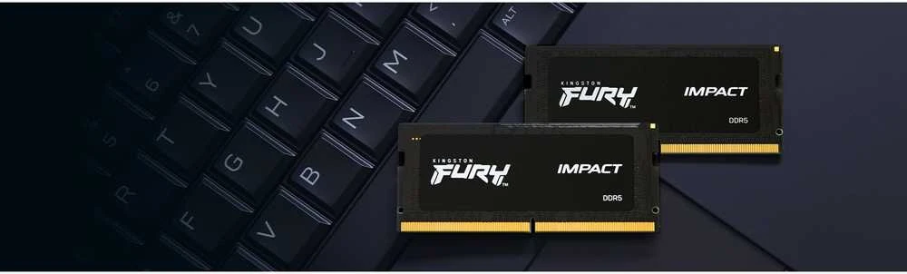 RAM „Kingston KF560S38IB-16“ 16 GB 6000 MT/s DDR5 CL38 SODIMM FURY Impact PnP atmintis | Kingstonas