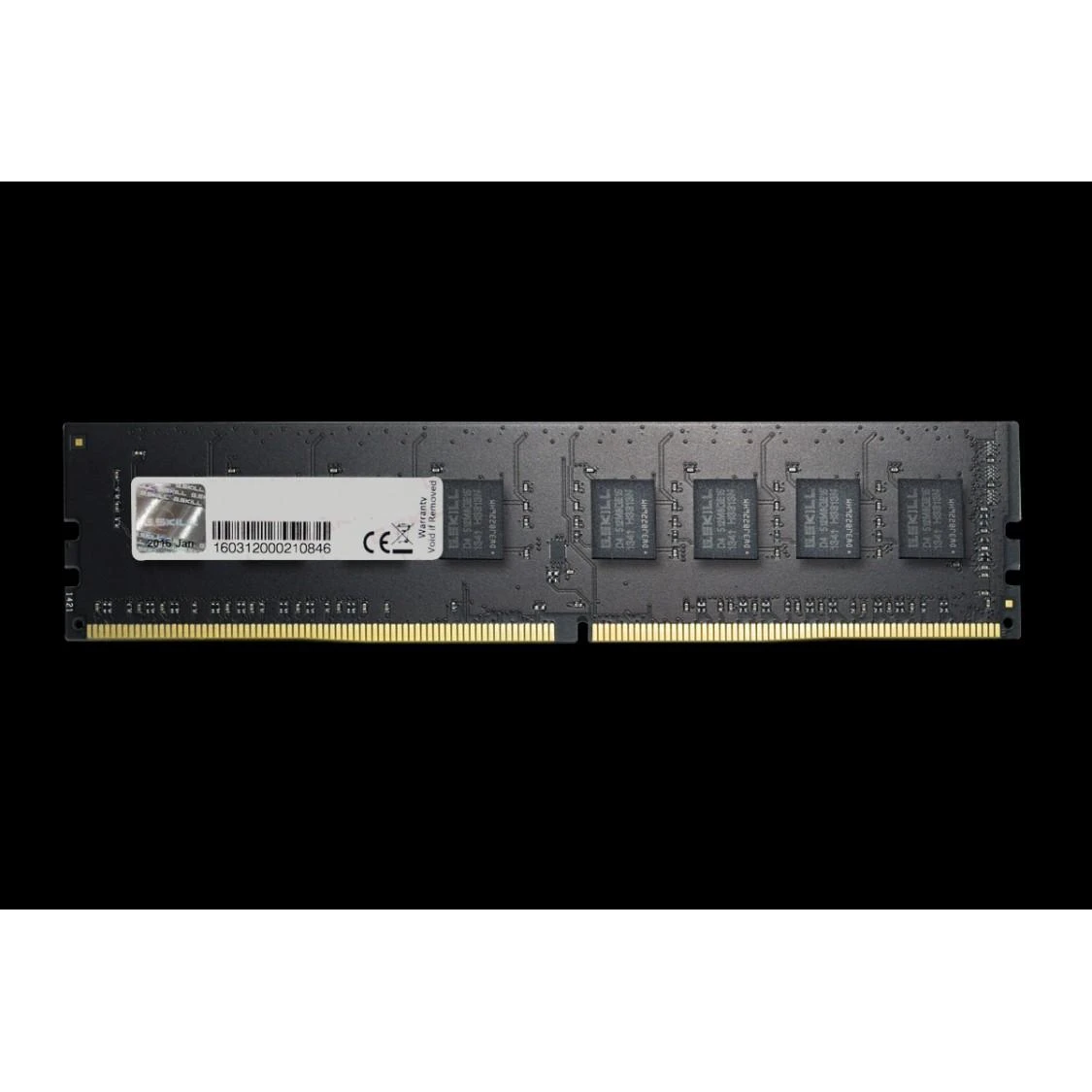 RAM G.Skill | Vertė | 8 GB | DDR4 | 2400 MHz | PC/serveris | Registracijos Nr. | ECC Nr