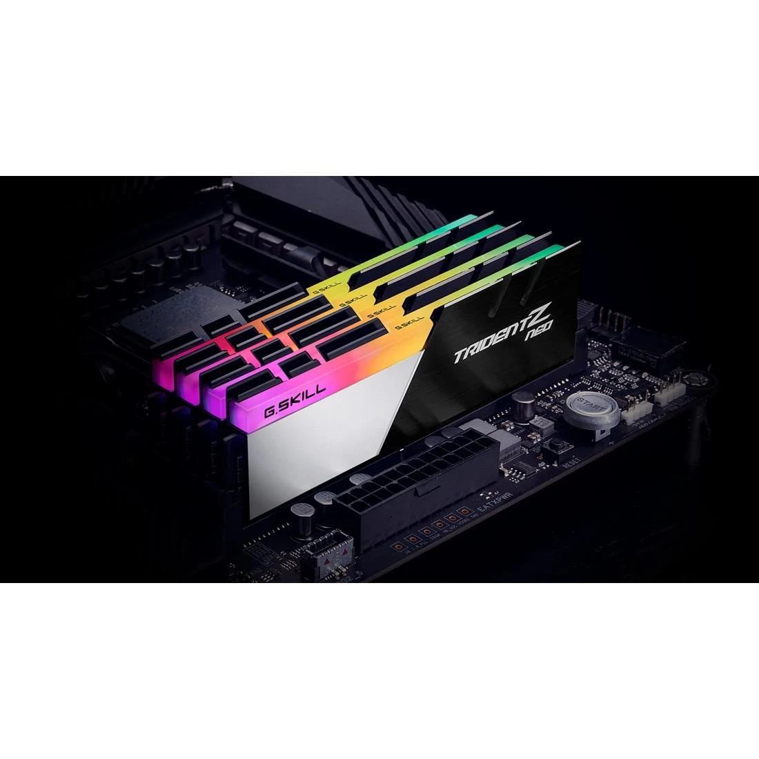 RAM G.SKILL F4-3600C16D-32GTZNC G.Skill Trident Z Neo (skirta AMD) DDR4 32GB (2x16GB) 3600MHz CL16 1.35V XMP 2.0