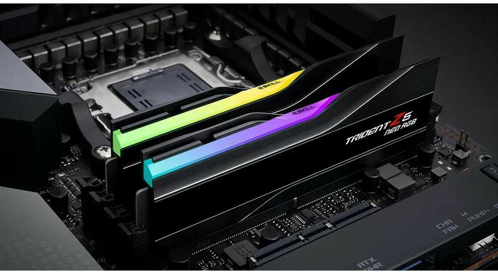 Vidinė PC atmintis (RAM)  G.Skill Trident Z5 Neo RGB 32 GB, DDR5, 6000 MHz, PC/serveris, Registered No, ECC No, 2x16 GB