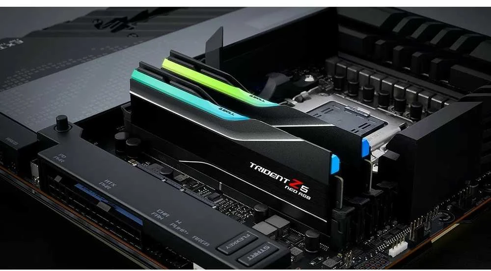RAM G.Skill | Trident Z5 Neo RGB | 32 GB | DDR5 | 6000 MHz | PC/serveris | Registracijos Nr. | ECC Nr