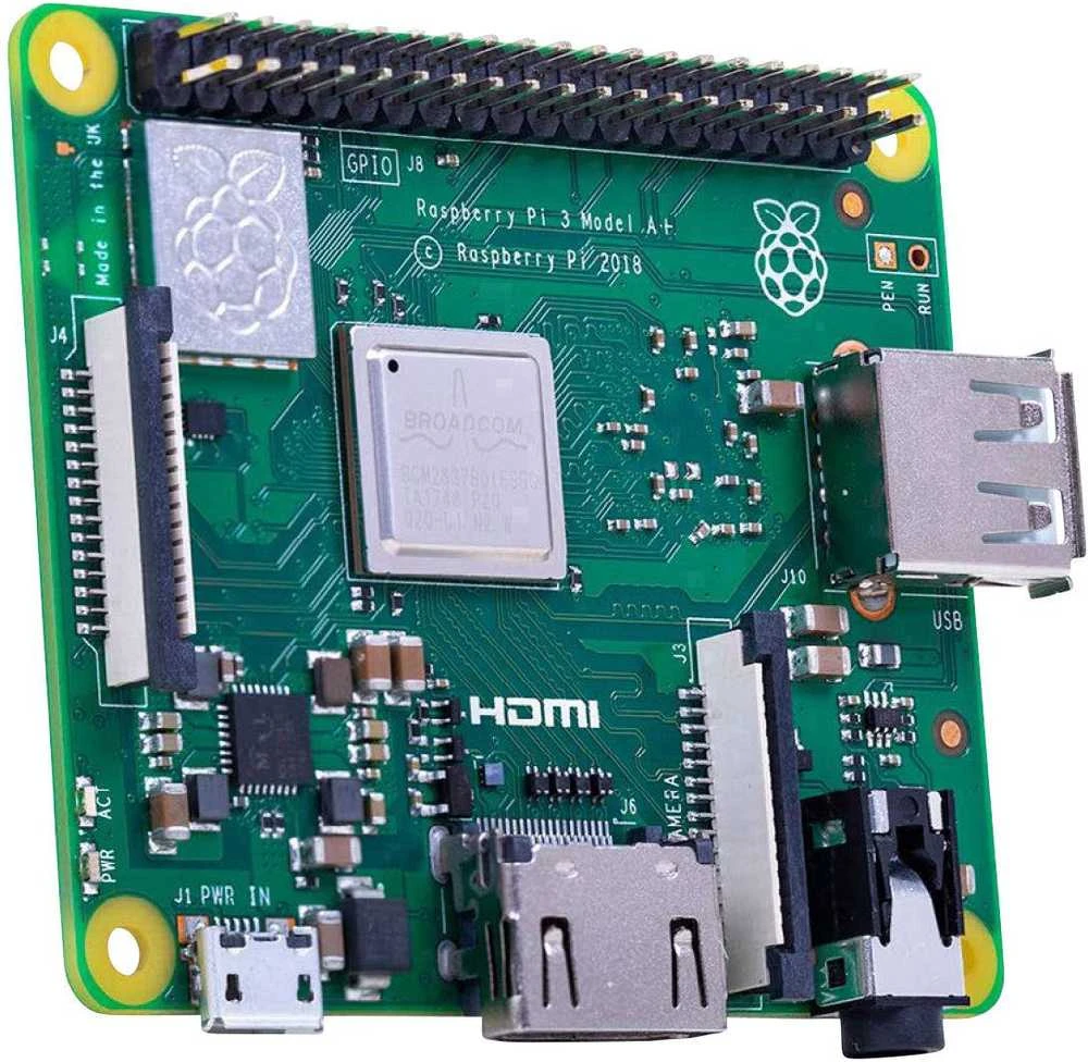 Raspberry Pi 3 Modelis A, „Bluetooth“, „Wi-Fi“, 512 MB RAM RPI-3MODAPLUS