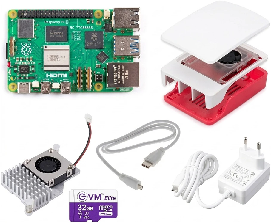 Raspberry Pi RASPBERRY PI5 - 4GB - pilnas rinkinys