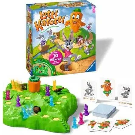 Ravensburger Ravensburger Lotti Karotti: Susuktos triušių lenktynės