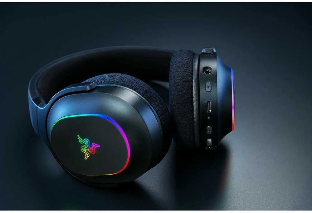 Razer | Ausinės Žaidimams | Barracuda X Chroma | Belaidės | Over-Ear | Mikrofonas | Belaidės | Juodas