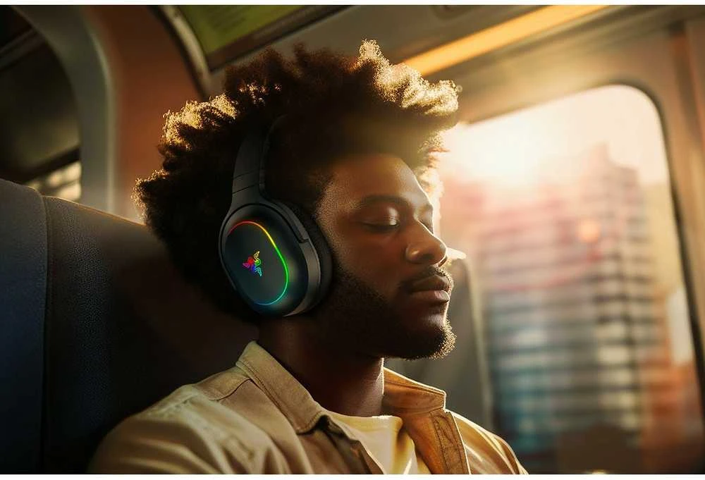 Razer | Ausinės Žaidimams | Barracuda X Chroma | Belaidės | Over-Ear | Mikrofonas | Belaidės | Juodas