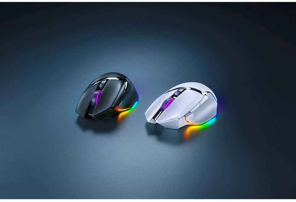 Razer | Basilisk V3 Pro | Wireless | Pelė žaidimams | Bluetooth | Baltas | Yes