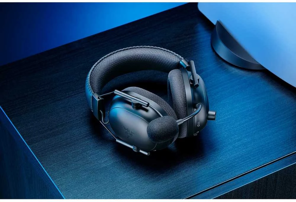 Razer Ausinės Žaidimams | BlackShark V2 Pro skirta PlayStation | Belaidės | Over-Ear | Mikrofonas | Noise canceling | Juodas