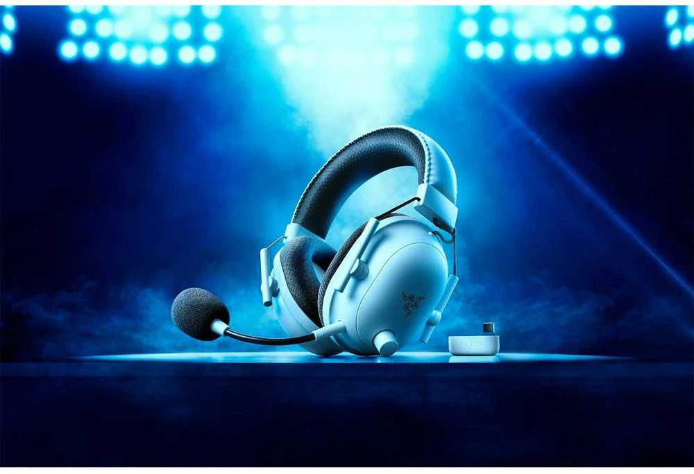 Ausinės RazerBlackShark V2 Pro skirta PlayStation | Belaidės | Over-Ear | Mikrofonas | Noise canceling | Baltos