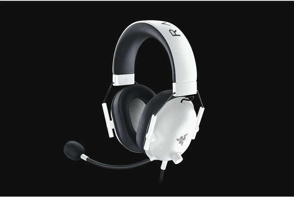 Esports Žaidimų Ausinės Razer BlackShark V2 X, Baltos
