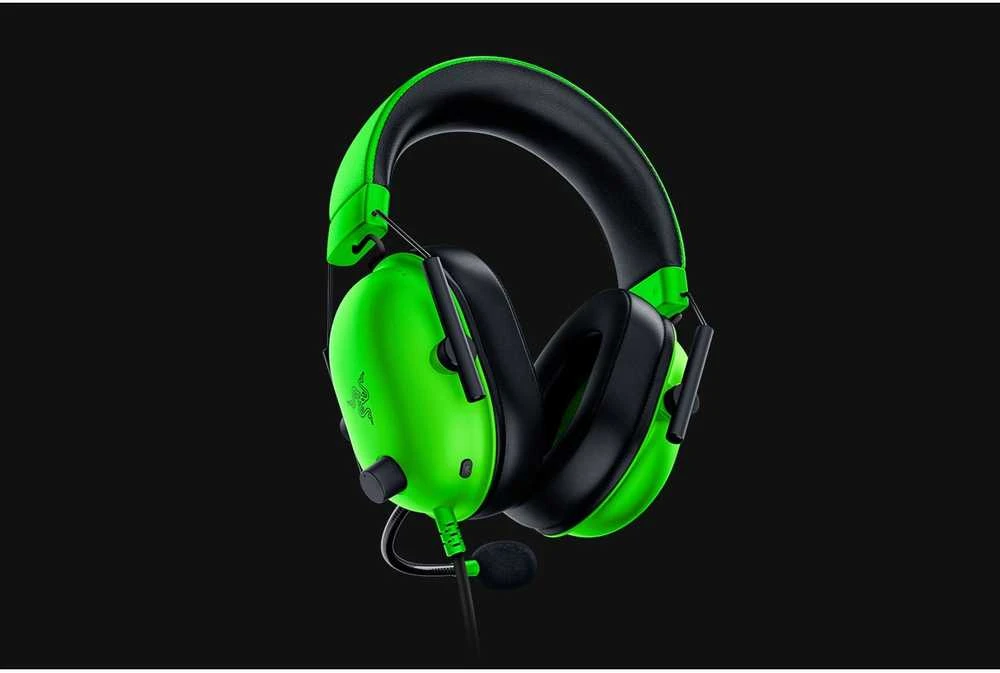 Esports Žaidimų Ausinės Razer BlackShark V2 X, Žalios