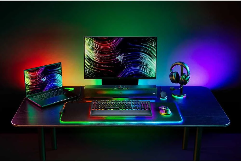 Razer BlackWidow V4 Pro Klaviatūra žaidimams, Žalias Switch, USB, DE išdėstymas