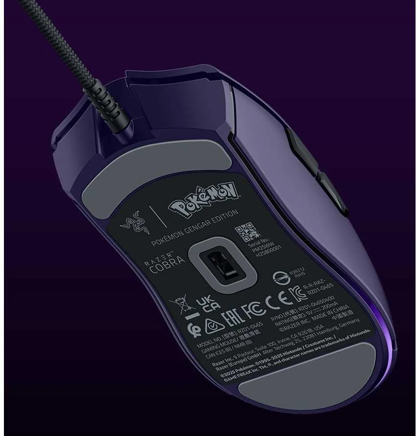 Razer Pelė žaidimams | Cobra | su laidu | Gengar Edition