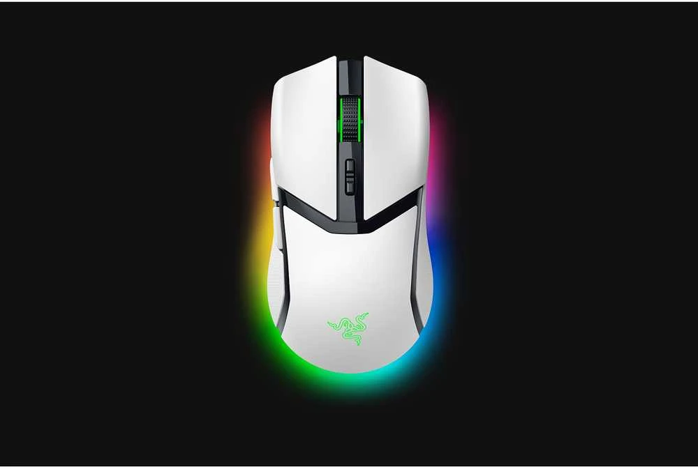 Pelė Myszka žaidimams Razer Cobra Pro belaidė 30000 dpi optinė balta