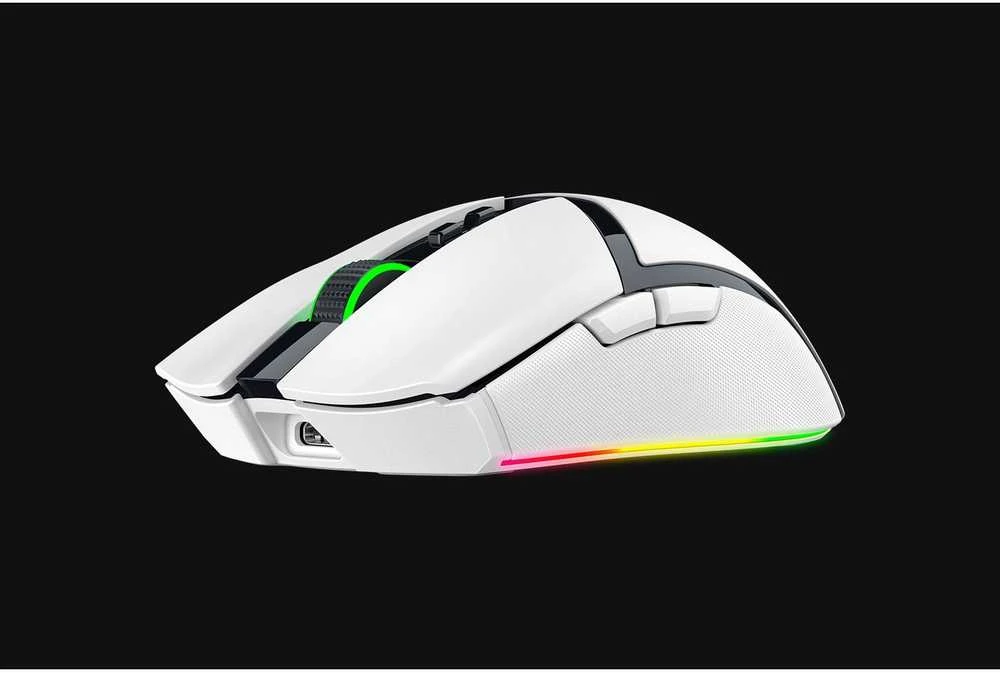 Pelė Myszka žaidimams Razer Cobra Pro belaidė 30000 dpi optinė balta
