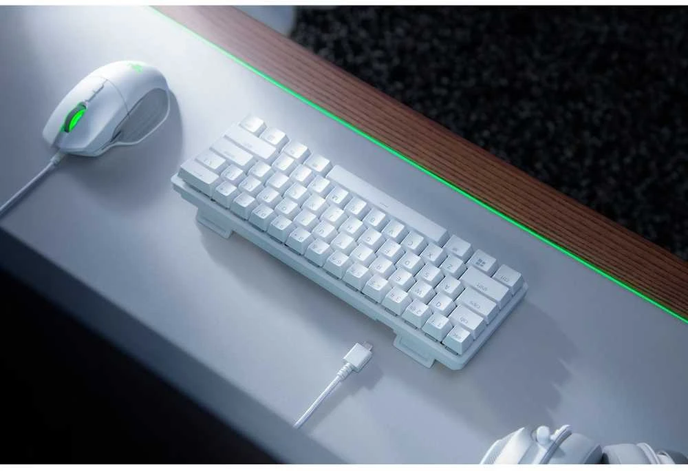 Klaviatūra Razer Huntsman Mini Mercury Redaguoti