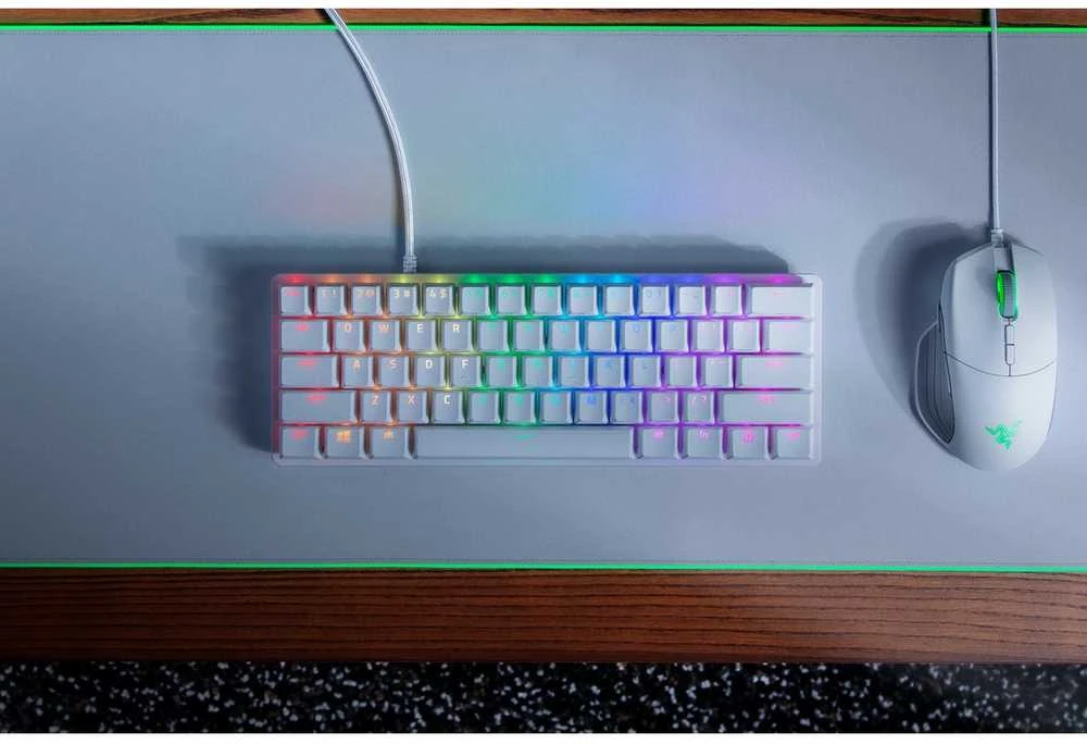 Klaviatūra Razer Huntsman Mini Mercury Redaguoti