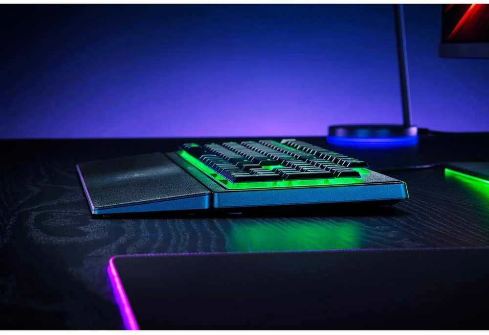 Razer | Klaviatūra žaidimams | Ornata V3 X | Klaviatūra žaidimams | su laidu | RGB LED pašvietimas | US | Silent Membrane | Juodas