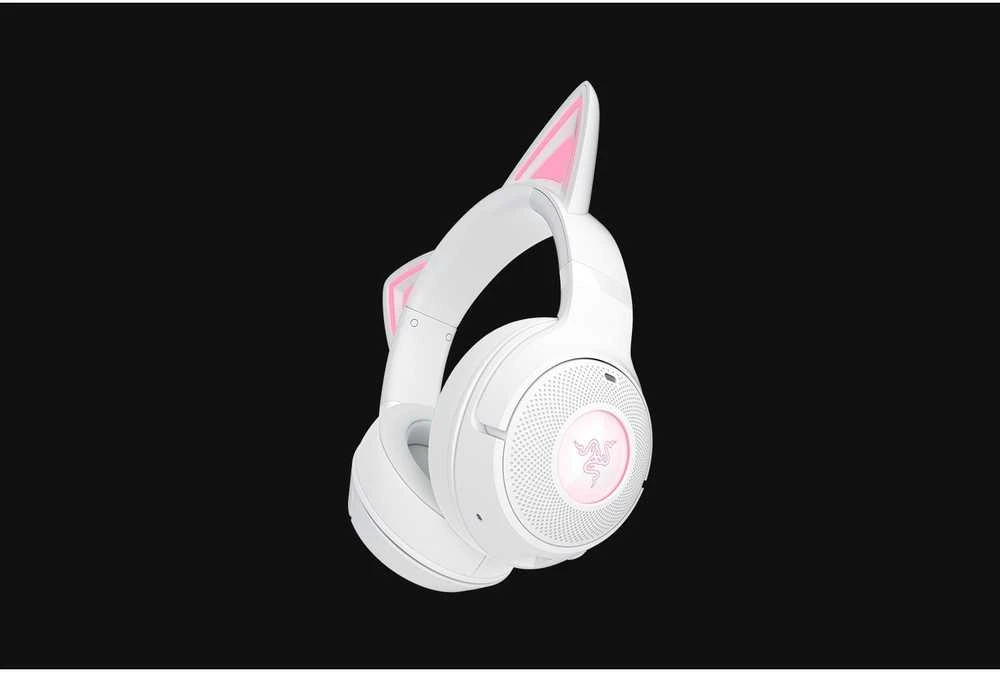 Razer | Ausinės | Kraken Kitty V2 BT | Taip | Bluetooth | Už ausų | Belaidės