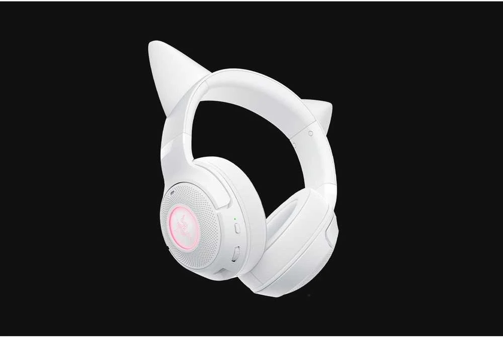 Razer | Ausinės | Kraken Kitty V2 BT | Taip | Bluetooth | Už ausų | Belaidės