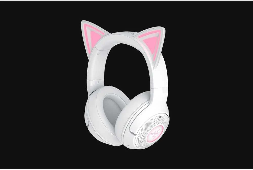 Razer | Ausinės | Kraken Kitty V2 BT | Taip | Bluetooth | Už ausų | Belaidės