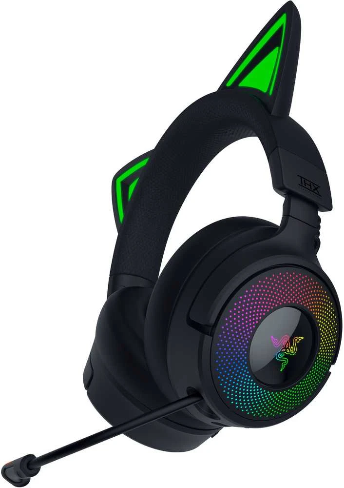 Razer | Ausinės | Kraken Kitty V3 Pro | Bluetooth | Over-Ear | Juodas