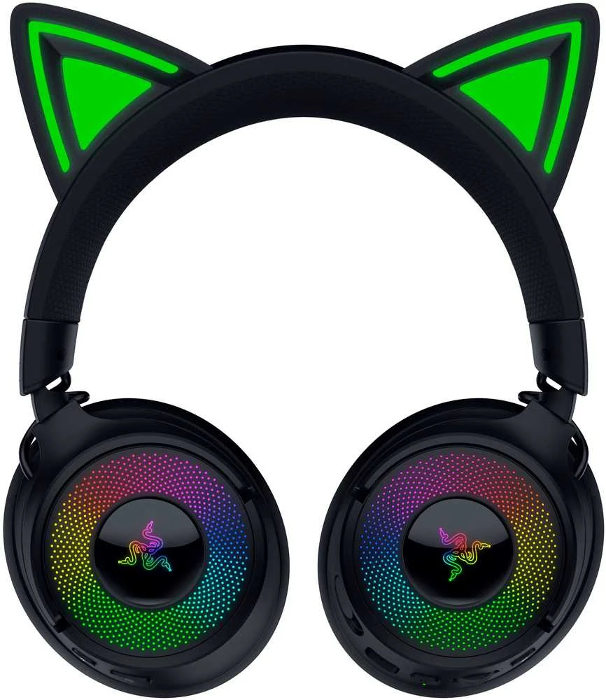 Razer | Ausinės | Kraken Kitty V3 Pro | Bluetooth | Over-Ear | Juodas