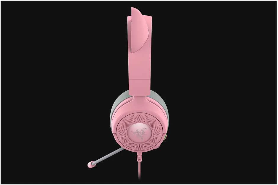 Razer Ausinės Žaidimams | Kraken Kitty V3 X | su laidu | Over-Ear | Mikrofonas | Quartz