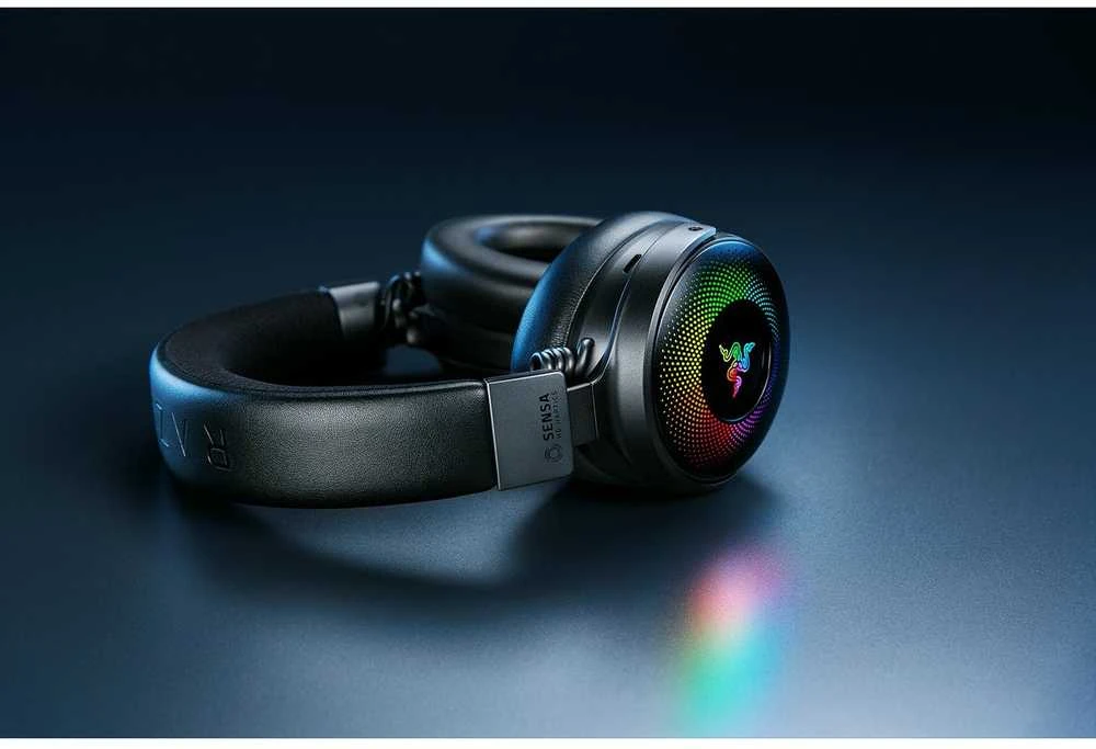 Razer Ausinės Žaidimams | Kraken V4 Pro | Bluetooth | Over-ear | Mikrofonas | Belaidės | Juodas