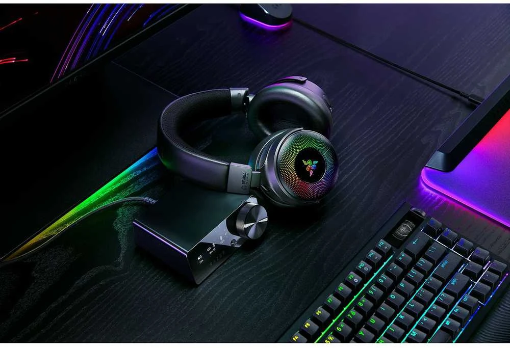 Razer Ausinės Žaidimams | Kraken V4 Pro | Bluetooth | Over-ear | Mikrofonas | Belaidės | Juodas