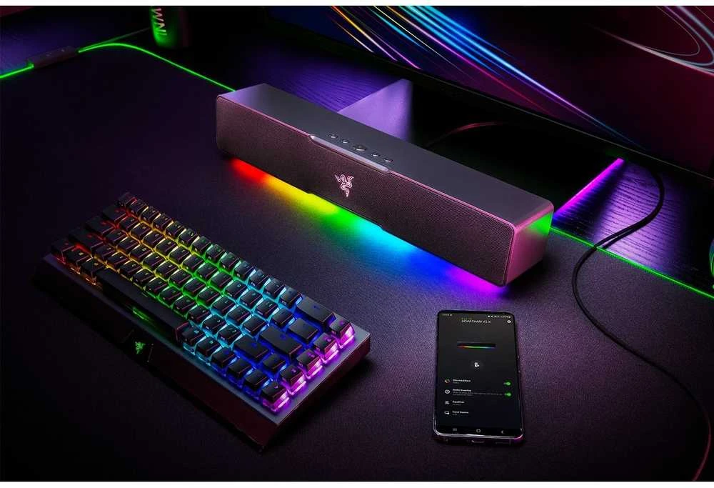 Razer Leviathan V2 X, juodos spalvos