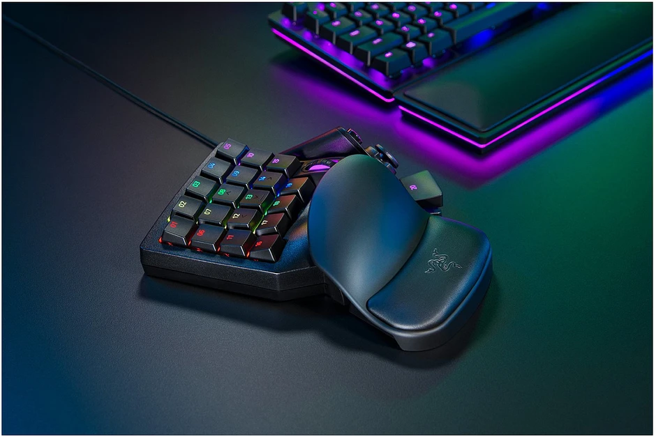 Žaidimų klaviatūra Razer Tartarus Pro, Juoda